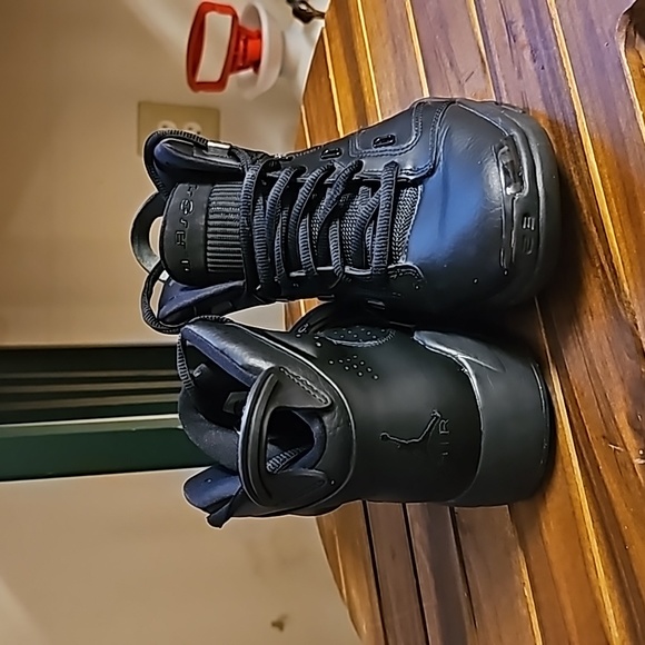 Nike Air Jordan 6-17-23 GS Triple Black - Picture 3 of 3